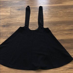Forever 21 skirt with suspenders